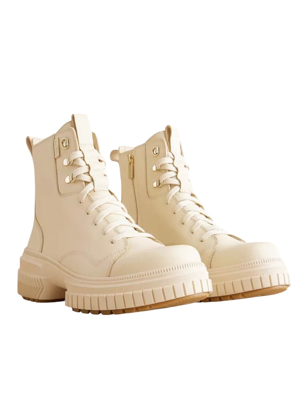 Sorel Ave Leather Ankle Honey White Boots – Sz 9 - Picture 2 of 9